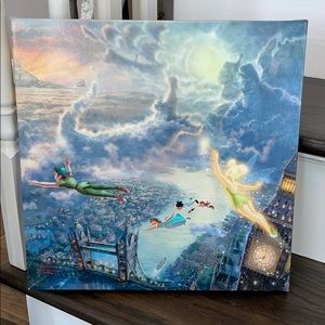 Thomas Kinkade Peter Pan canvas